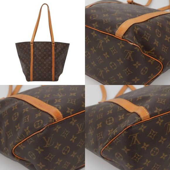 LOUIS VUITTON Monogram Sac Shopping Tote Bag M51108 LV Auth 123056 - Picture 14 of 14